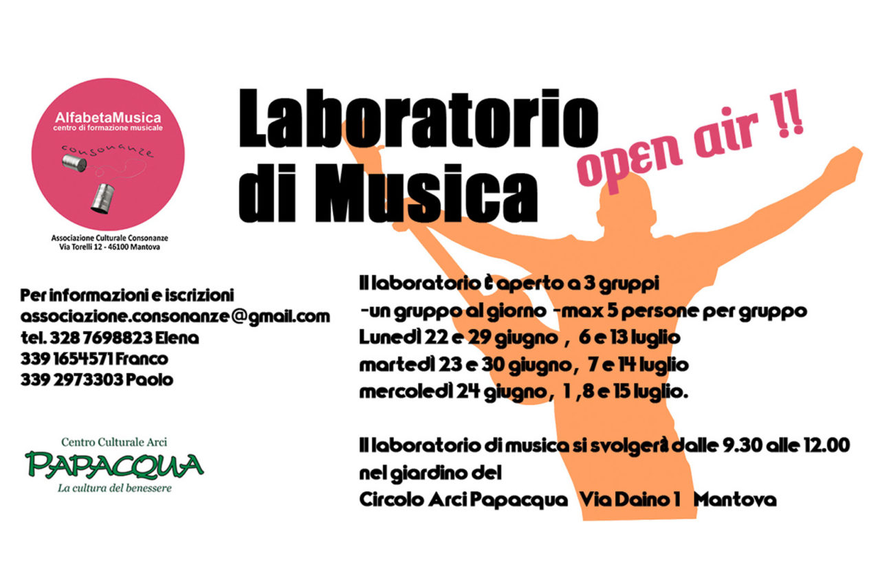 laboratorio di musica 2020 consonanze mantova