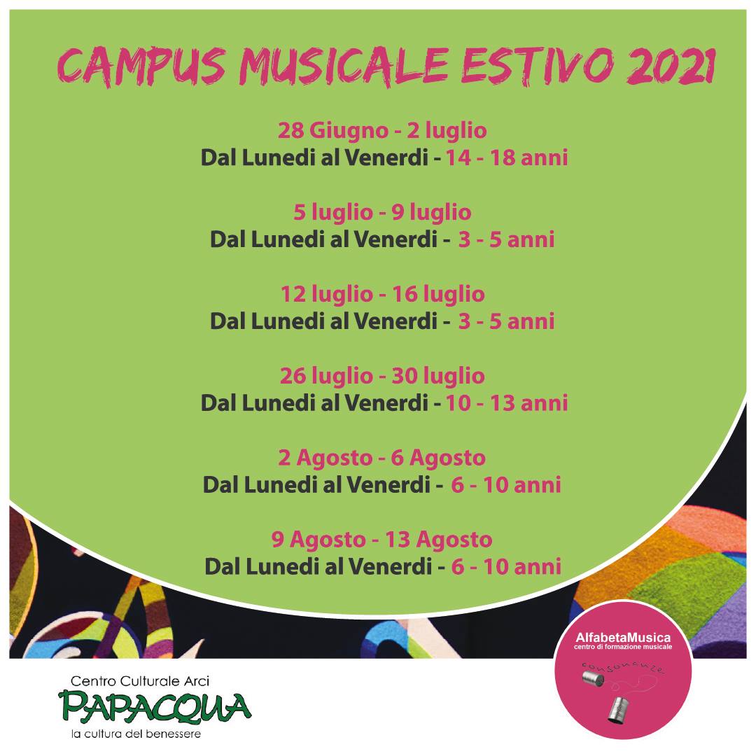 Campus musicale estivo 2021b